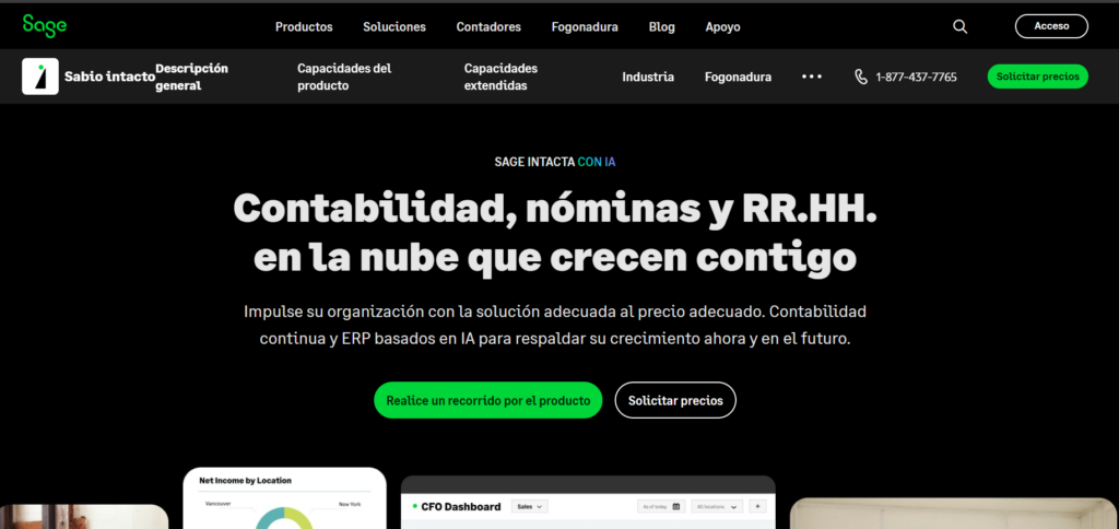 Sage Software de contabilidad